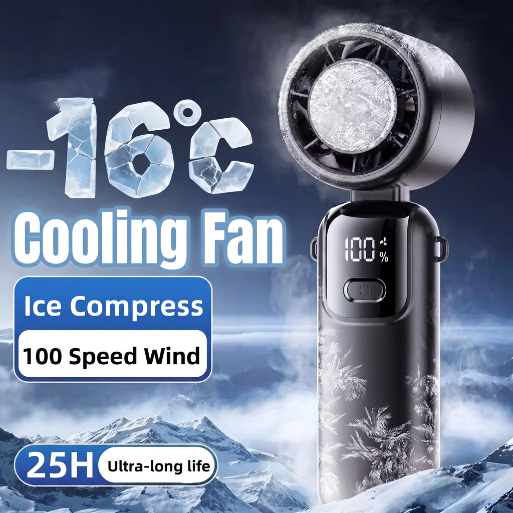 Ventilateur Portatif Turbo Refroidissant -16 °C